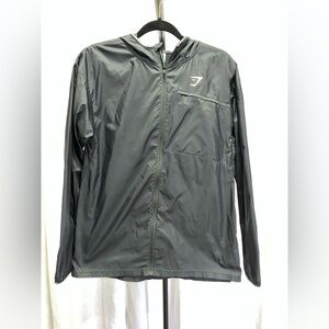 GYMSHARK SPEED JACKET in black | size Small